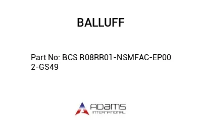 BCS R08RR01-NSMFAC-EP00	2-GS49								