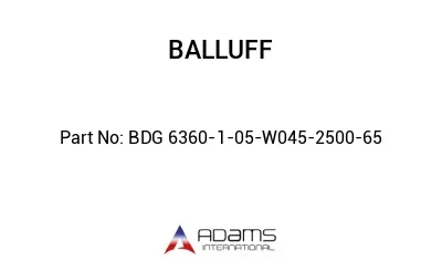 BDG 6360-1-05-W045-2500-65									