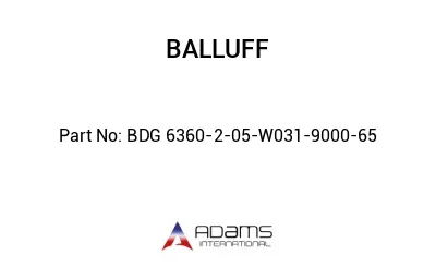 BDG 6360-2-05-W031-9000-65									