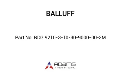 BDG 9210-3-10-30-9000-00-3M									