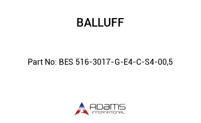 BES 516-3017-G-E4-C-S4-00,5