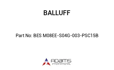 BES M08EE-S04G-003-PSC15B
