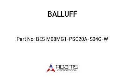 BES M08MG1-PSC20A-S04G-W									