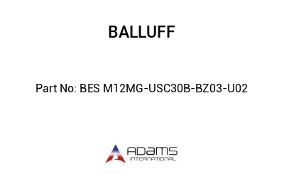 BES M12MG-USC30B-BZ03-U02									