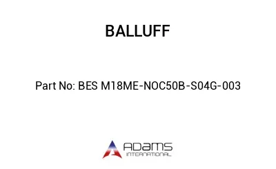 BES M18ME-NOC50B-S04G-003									