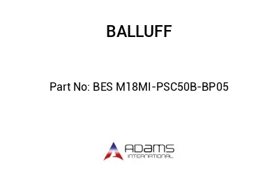 BES M18MI-PSC50B-BP05