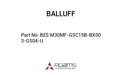 BES M30MF-GSC15B-BX00	3-GS04-U								
