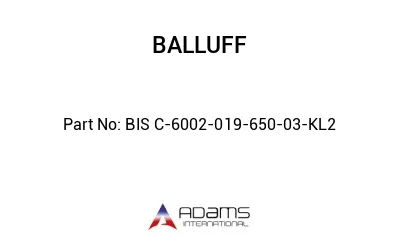 BIS C-6002-019-650-03-KL2									