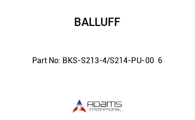 BKS-S213-4/S214-PU-00	6								
