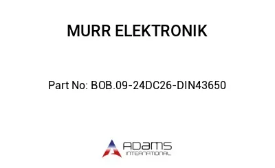 BOB.09- 24DC26- DIN43650