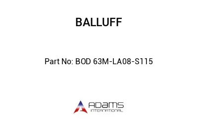 BOD 63M-LA08-S115									