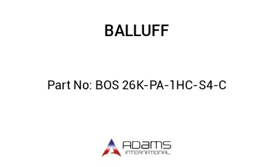 BOS 26K-PA-1HC-S4-C