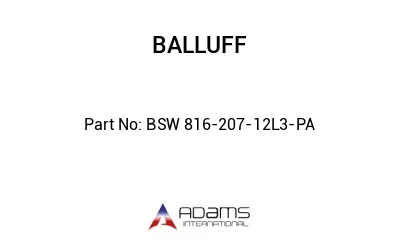 BSW 816-207-12L3-PA									