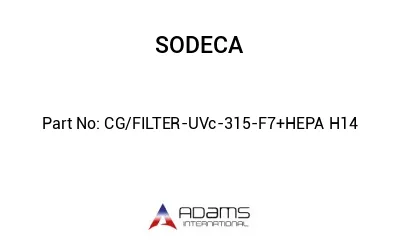 CG/FILTER-UVc-315-F7+HEPA H14