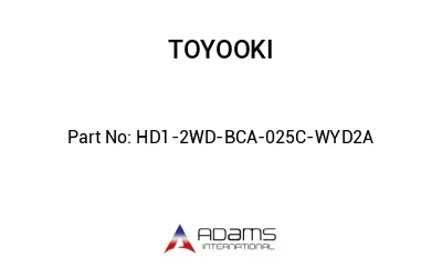 HD1-2WD-BCA-025C- WYD2A