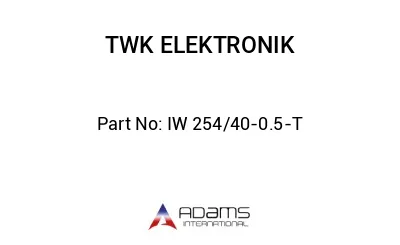 IW 254/40-0.5-T