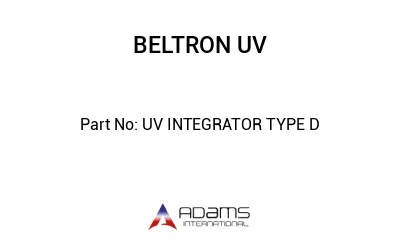 UV INTEGRATOR TYPE D